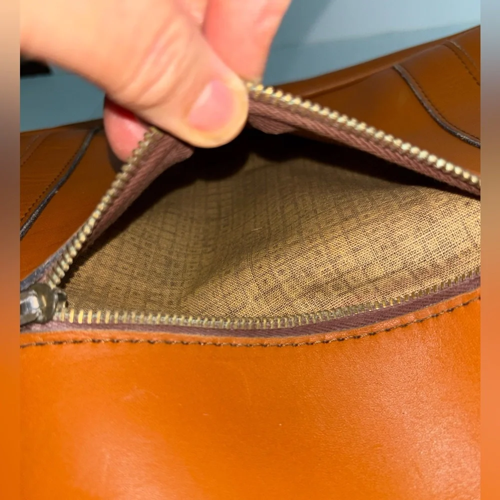 Vintage Condor USA Classic Brown Leather Men's Travel Bag